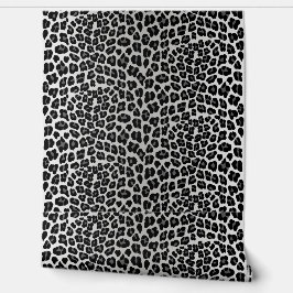 Papel Pintado Huella de leopardo de la nieve