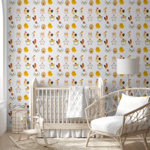 Papel Pintado huevos personalizados y moda pequeña