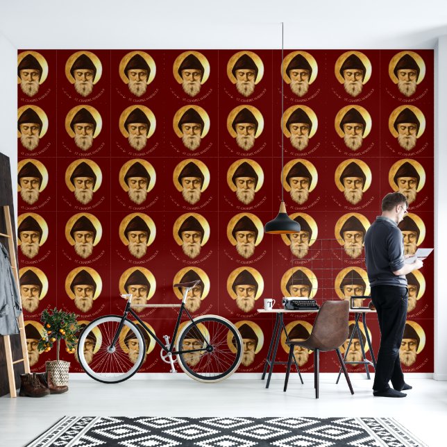 Papel Pintado Iglesia de San Charbel Makhlouf Maronita Liturical (Sala de estar)