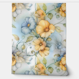 Papel Pintado Iluminación capilar caprichosa Botánica