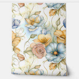 Papel Pintado Iluminación capilar caprichosa Botánica