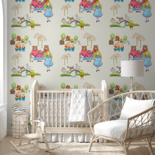 Papel Pintado Ilustraciones clásicos de cuento de hadas