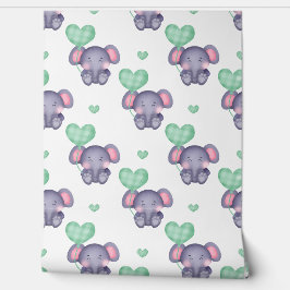 Papel Pintado Ilustraciones coloridos de juguetes clásicos