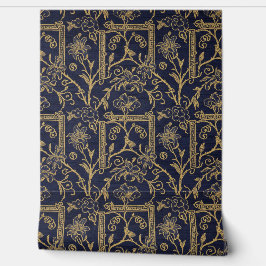 Papel Pintado Imperial Gilded Lily: 19th-Century Chinoiserie Sil