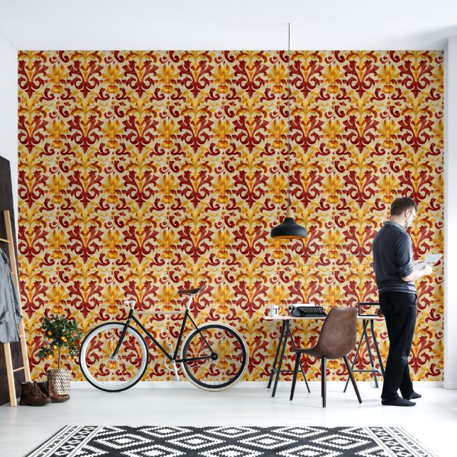 Papel Pintado Imperial Pattern (Sala de estar)
