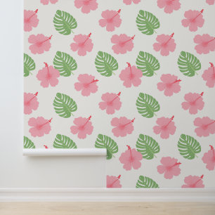 Papel Pintado Impresión de aloha tropical