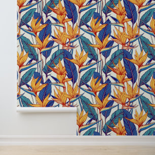 Papel Pintado Impresión de aloha tropical