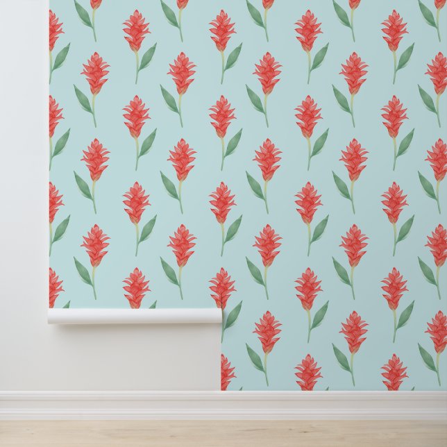 Papel Pintado Impresión de aloha tropical (Solicitud)