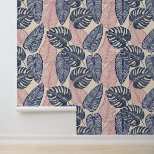 Papel Pintado Impresión de aloha tropical