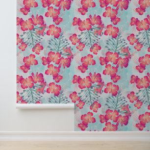 Papel Pintado Impresión de aloha tropical
