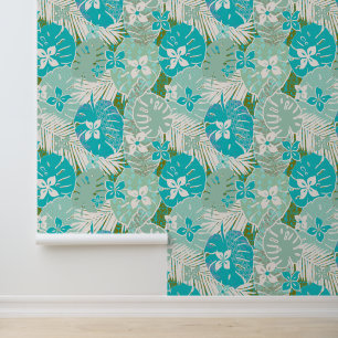 Papel Pintado Impresión de aloha tropical