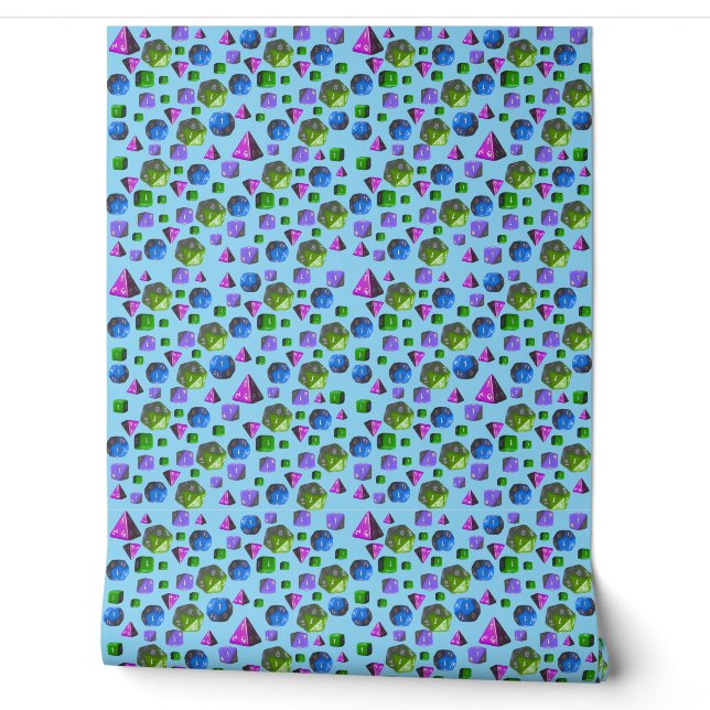 Papel Pintado Impresión de dados personalizables para mesa (Desenrollar)