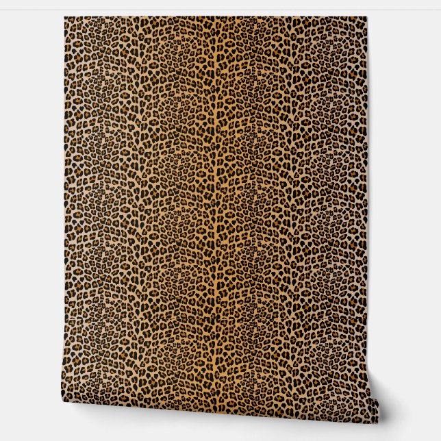 Papel Pintado Impresión de leopardo (Desenrollar)