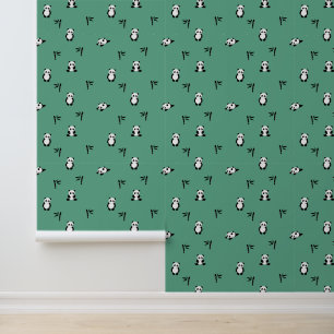 PAPEL PINTADO IMPRESIÓN DEL OSO DE PANDA INSEGURA