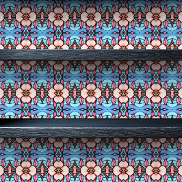 Papel Pintado Impresión pequeña de flores rosadas de vidrio manc