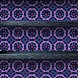 Papel Pintado Impresión pequeña de Octagon púrpura de vidrio tem