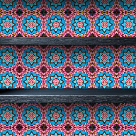 Papel Pintado Impresión pequeña de Starburst Floral de vidrio te