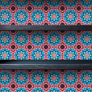 Papel Pintado Impresión pequeña de Starburst Floral de vidrio te