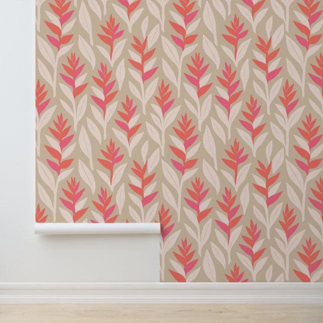 Papel Pintado Impresión tropical aloha (Solicitud)