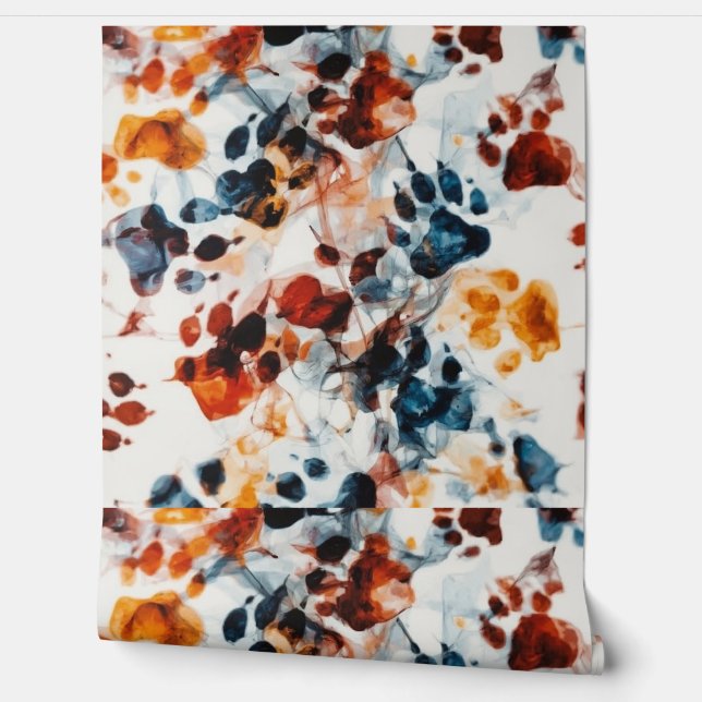 Papel Pintado Impresiones cromáticas de pintas (Desenrollar)