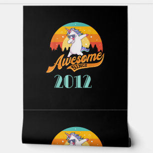 Papel Pintado Increíble desde 2012 - Año de nacimiento y regalo