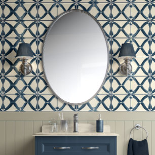 Papel Pintado Interconexión oceánica - Marina, Beige - Inspiraci