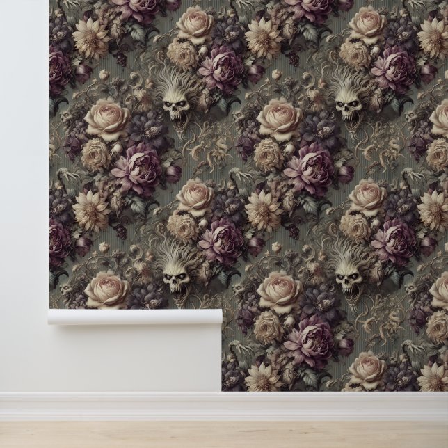 Papel Pintado Ira del espectro rabioso - Victoriano gótico (Solicitud)