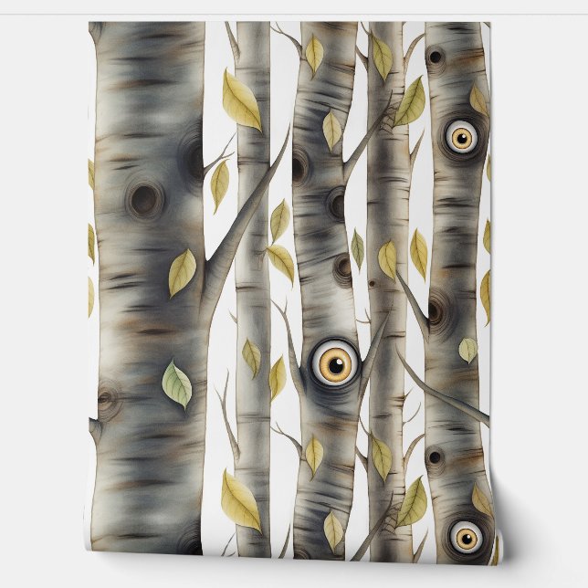 Papel Pintado Jardín Botánico de Googly Eyed Garden (Desenrollar)