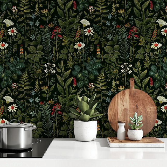 Papel Pintado Jardín Botánico de Medianoche (Subido por el creador)