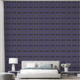 Papel Pintado Jardín Floral Púrpura