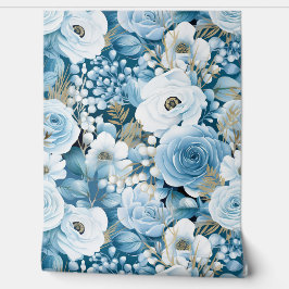 Papel Pintado Jardín Glacial Invierno Botánico