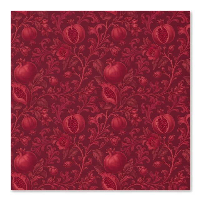 Papel Pintado Jardín Imperial Rubí | Granada Persa-(A) (Anverso)