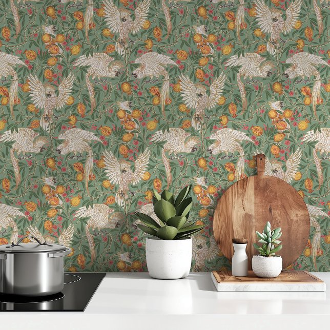 Papel Pintado Jardín Tropical de Cockatoo (Subido por el creador)