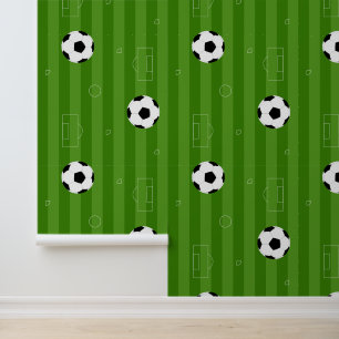 Papel Pintado Juego de fútbol, campo de fútbol