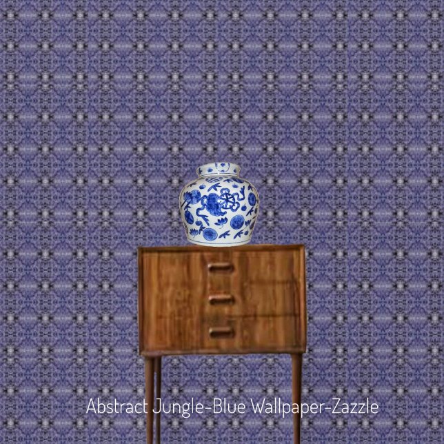 Papel Pintado Jungle-Blue abstracto (Subido por el creador)