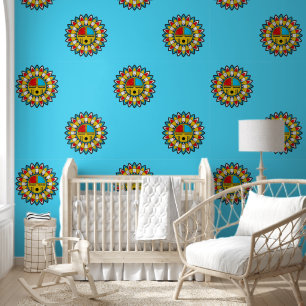 Papel Pintado KACHINA - Máscara Sun TAWA 2