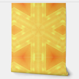 Papel Pintado Kaleidoscope of a Bright Sunrise and Lines