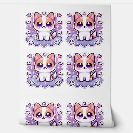 Papel Pintado Kawaii Cute Dog Adorable Personalizado Puppy Art