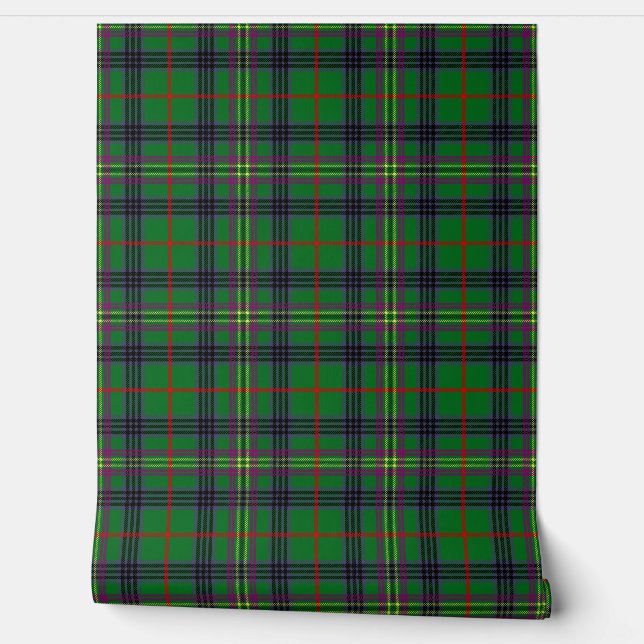 Papel Pintado Kennedy Tartan Plaid Scottish Clan (Desenrollar)