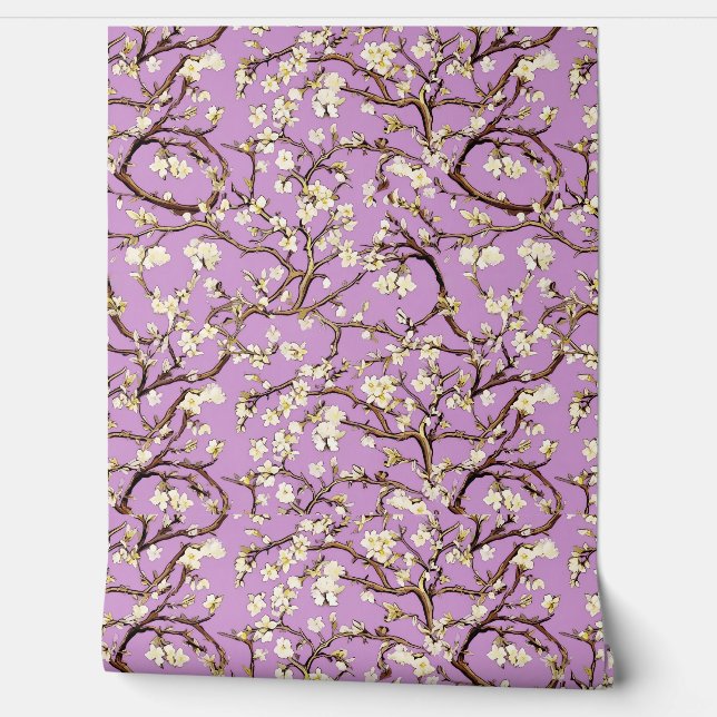 Papel Pintado Klimt,Almond tree, Art,Pintura,Gustav Klimt,Symbo (Desenrollar)