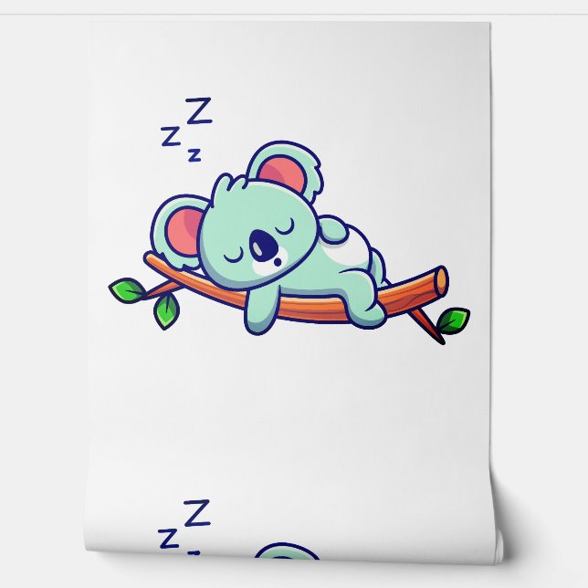 Papel Pintado Koala durmiendo (Desenrollar)
