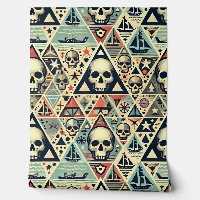 Papel Pintado La cala del pirata (Desenrollar)