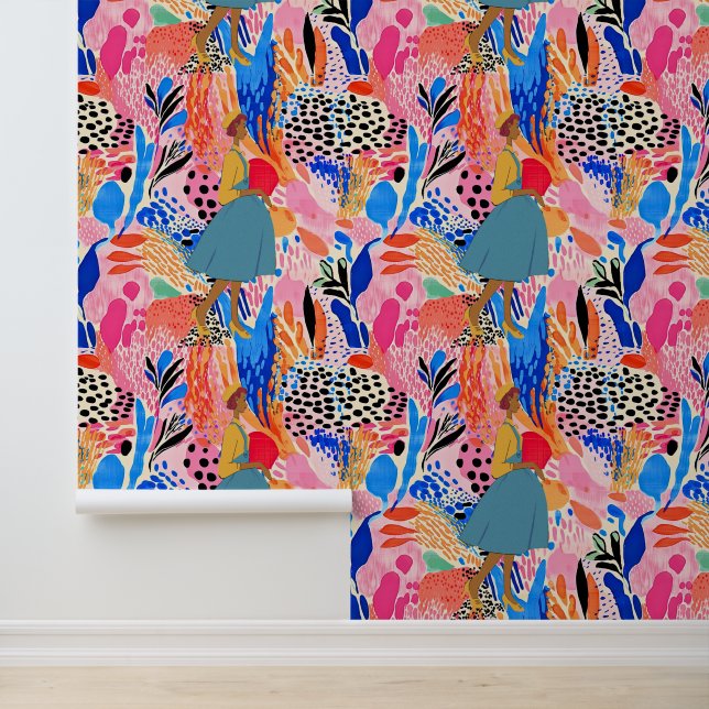 Papel Pintado La caminata de Elva (Solicitud)