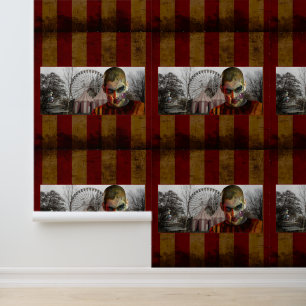 Papel Pintado La cara feliz de muñeca de hombre de SlipperyJoe e