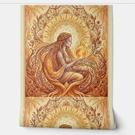 Papel Pintado La Sacerdotisa del Fuego