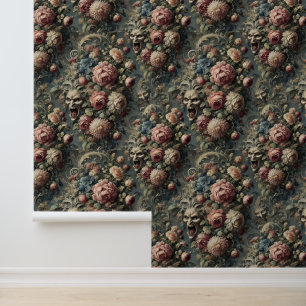 Papel Pintado 🌿 La Wretching Wreath - Victoria gótica