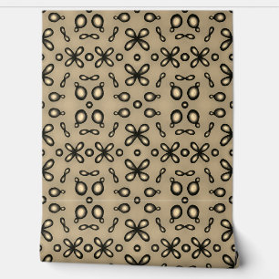 Papel Pintado Laboratorio de Ciencias Geek Químico Sepia