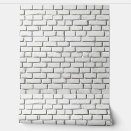 Papel Pintado Ladrillos Blancos Patrones Impresionantes Rústico 