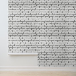 Papel Pintado Ladrillos Blancos Patrones Impresionantes Rústico 