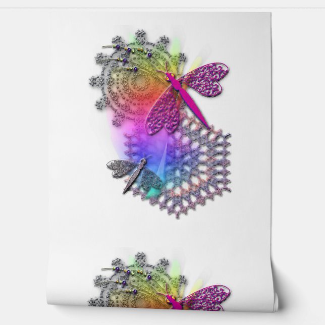 Papel Pintado Lago Dragonfly (Desenrollar)